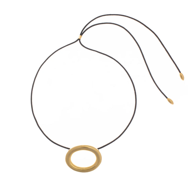Ben Amun Adobe Necklace in Gold available at Barbara Katz