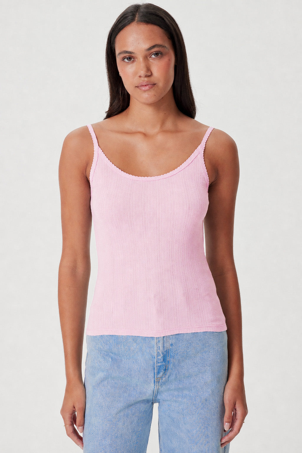 Pointelle Cami