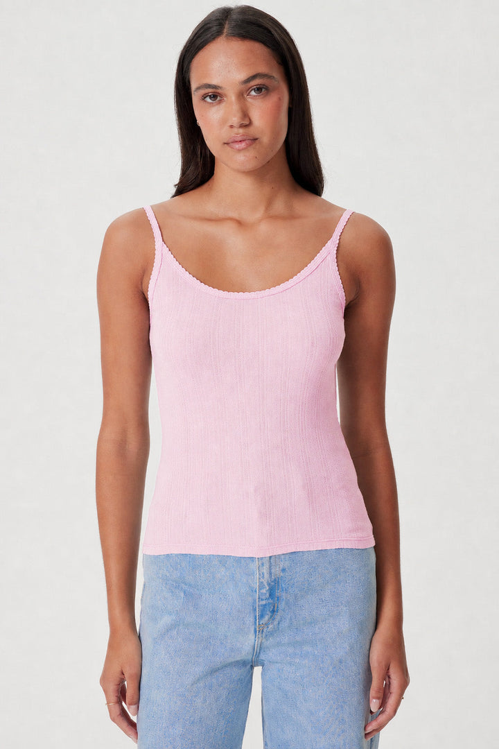 Pointelle Cami