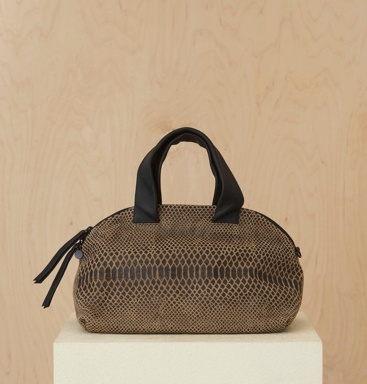 Daniella Lehavi Malika Large Satchel Bag in Latte available at Barbara Katz