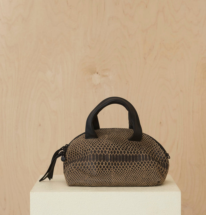 Daniella Lehavi Malika Medium Satchel Bag in Latte available at Barbara Katz