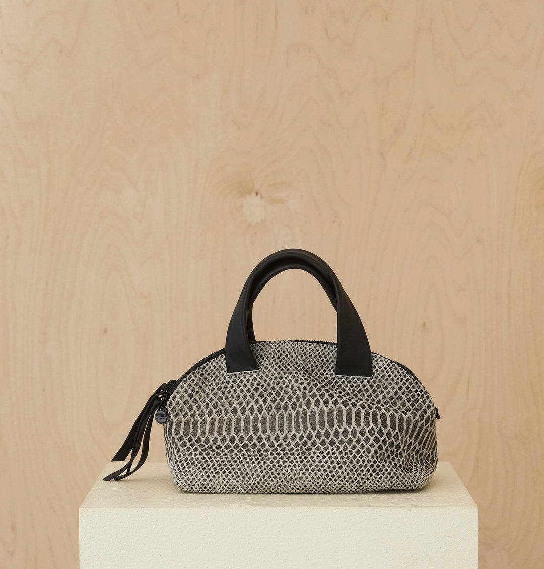 Daniella Lehavi Malika Medium Satchel Bag in Ice available at Barbara Katz