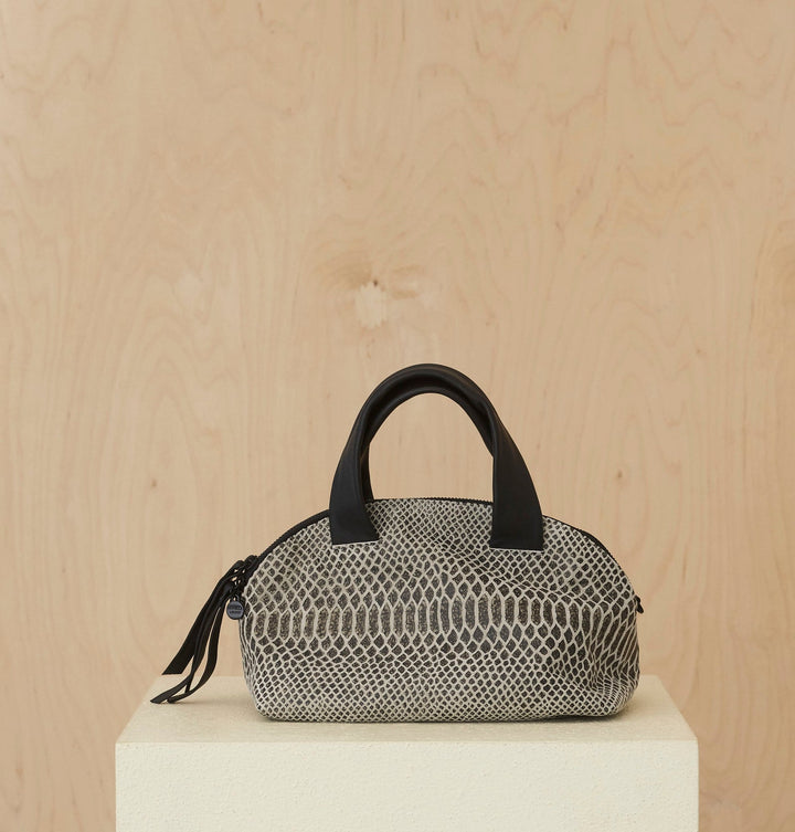 Daniella Lehavi Malika Medium Satchel Bag in Ice available at Barbara Katz