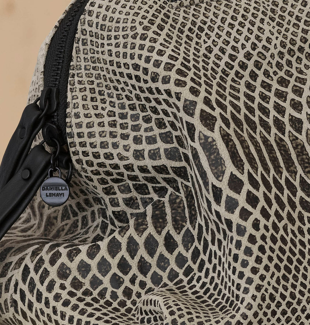 Daniella Lehavi Malika Large Satchel Bag in Ice available at Barbara Katz