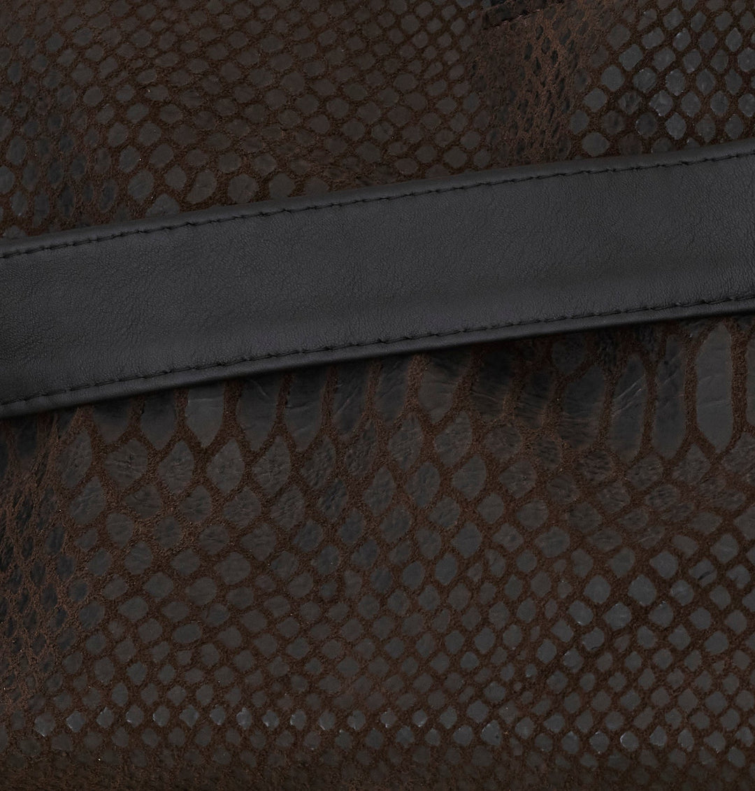 Daniella Lehavi Malika Medium Satchel Bag in Cocoa available at Barbara Katz
