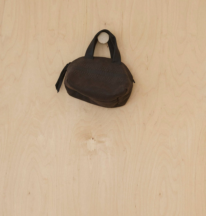 Daniella Lehavi Malika Medium Satchel Bag in Cocoa available at Barbara Katz