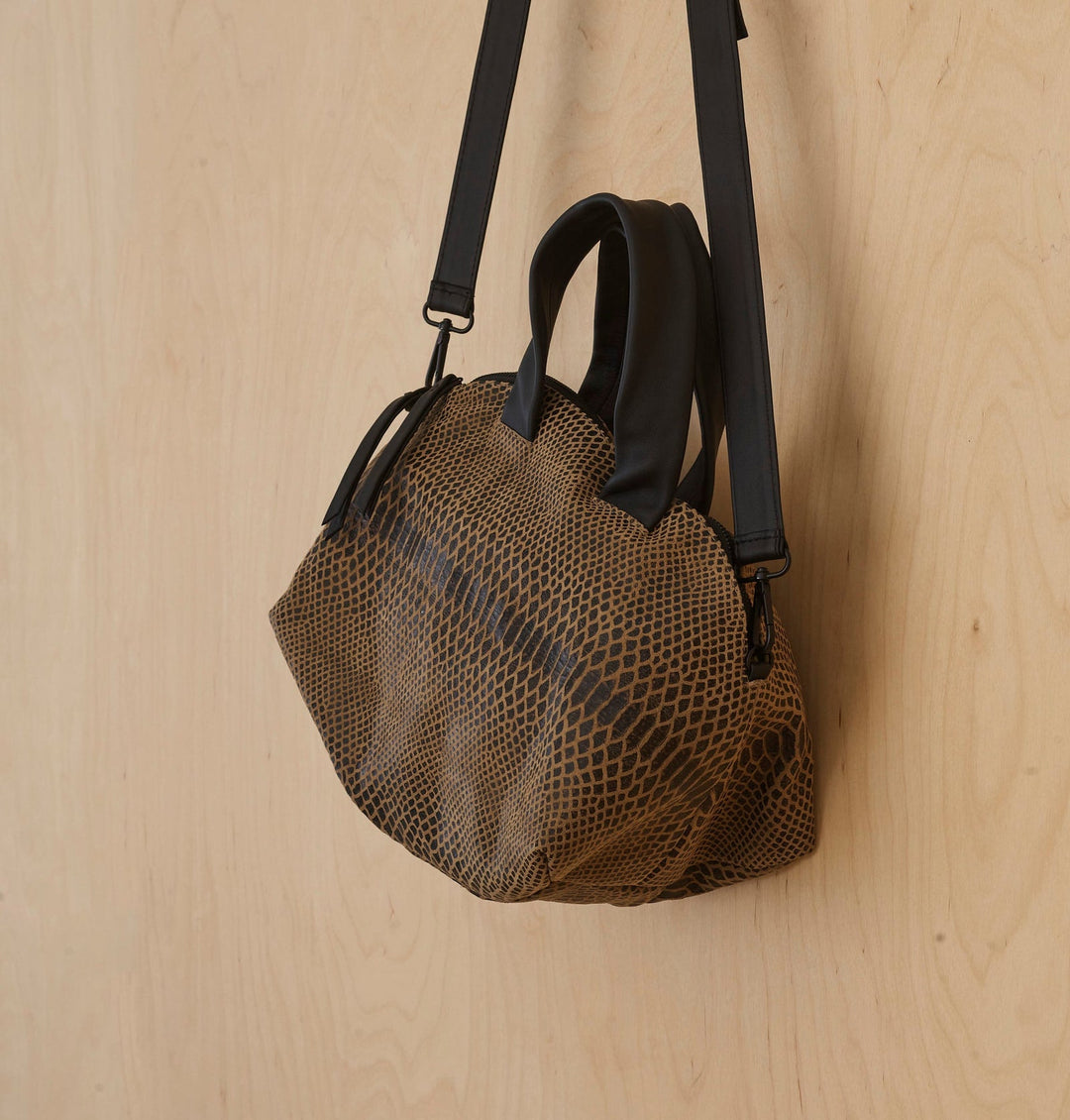 Daniella Lehavi Malika Large Satchel Bag in Latte available at Barbara Katz