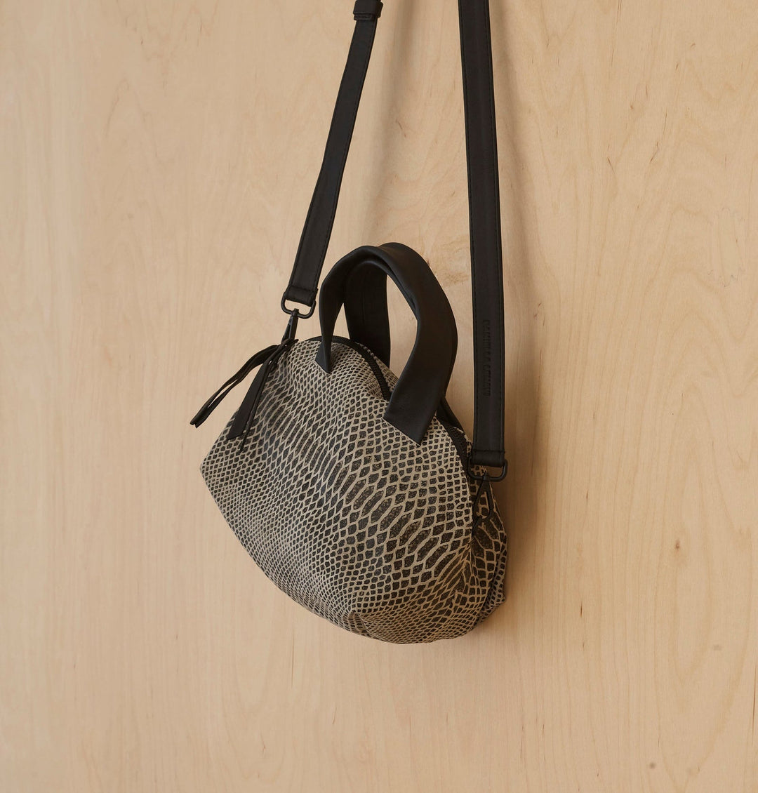 Daniella Lehavi Malika Medium Satchel Bag in Ice available at Barbara Katz