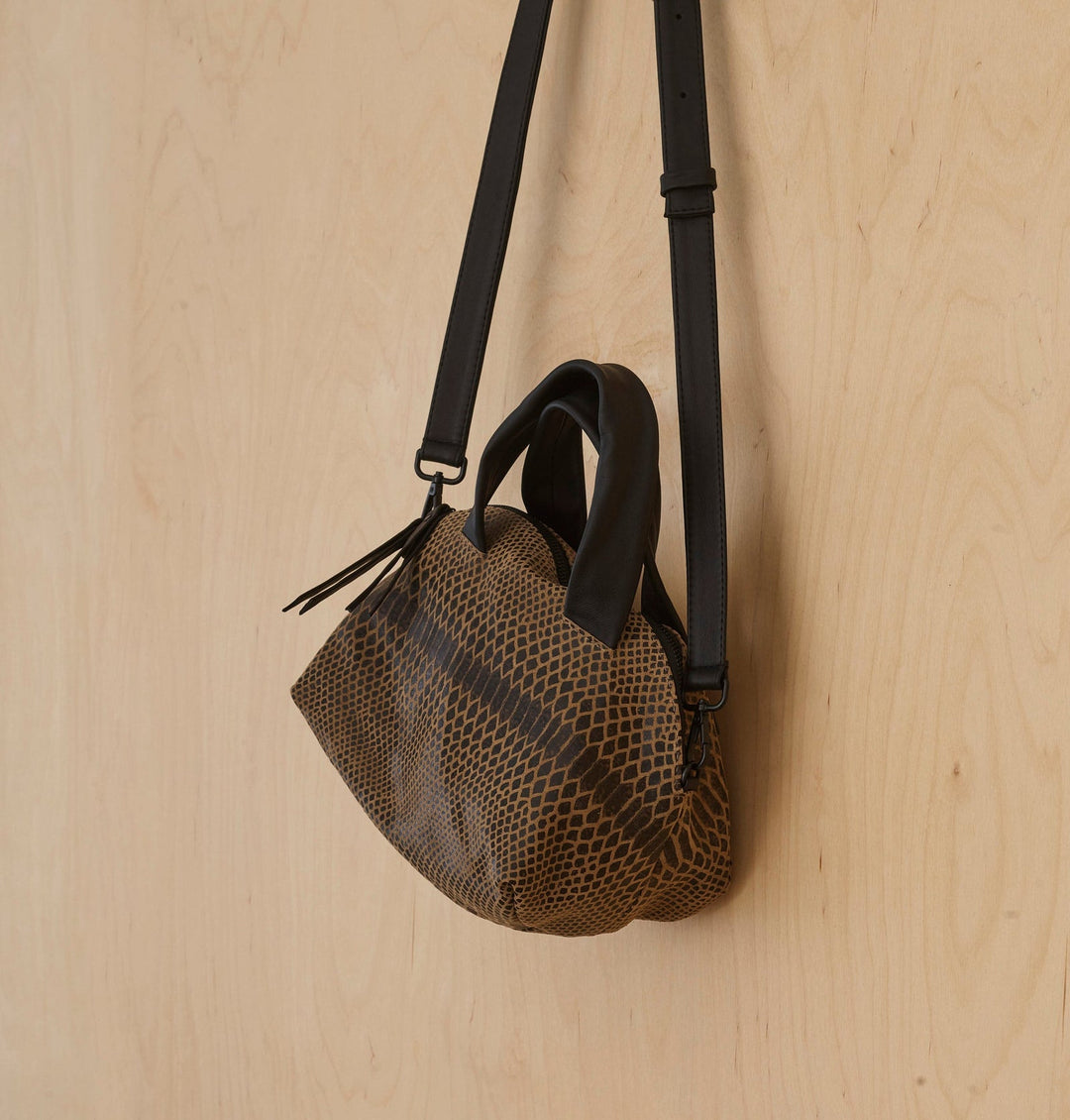Daniella Lehavi Malika Medium Satchel Bag in Latte available at Barbara Katz