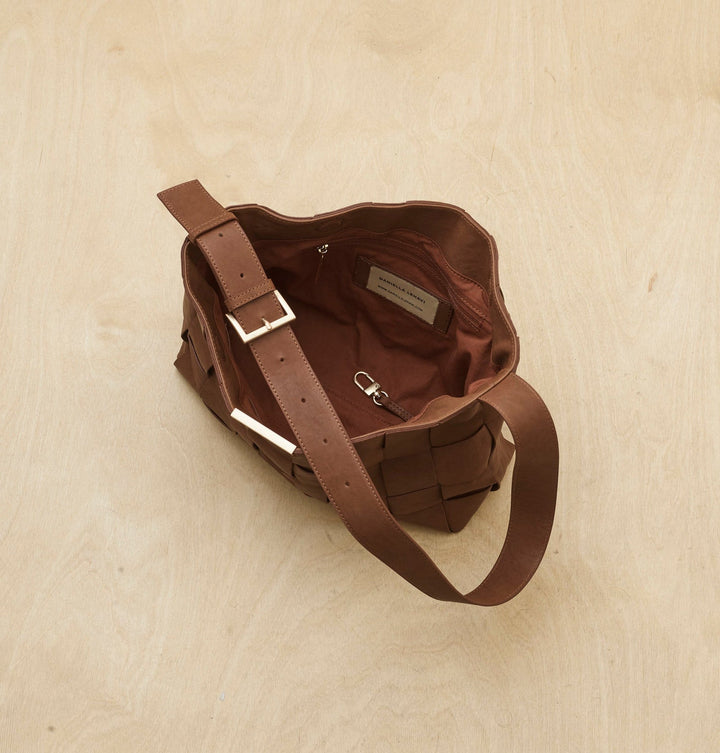 Daniella Lehavi Philly Tote Bag in Hazelnut available at Barbara Katz