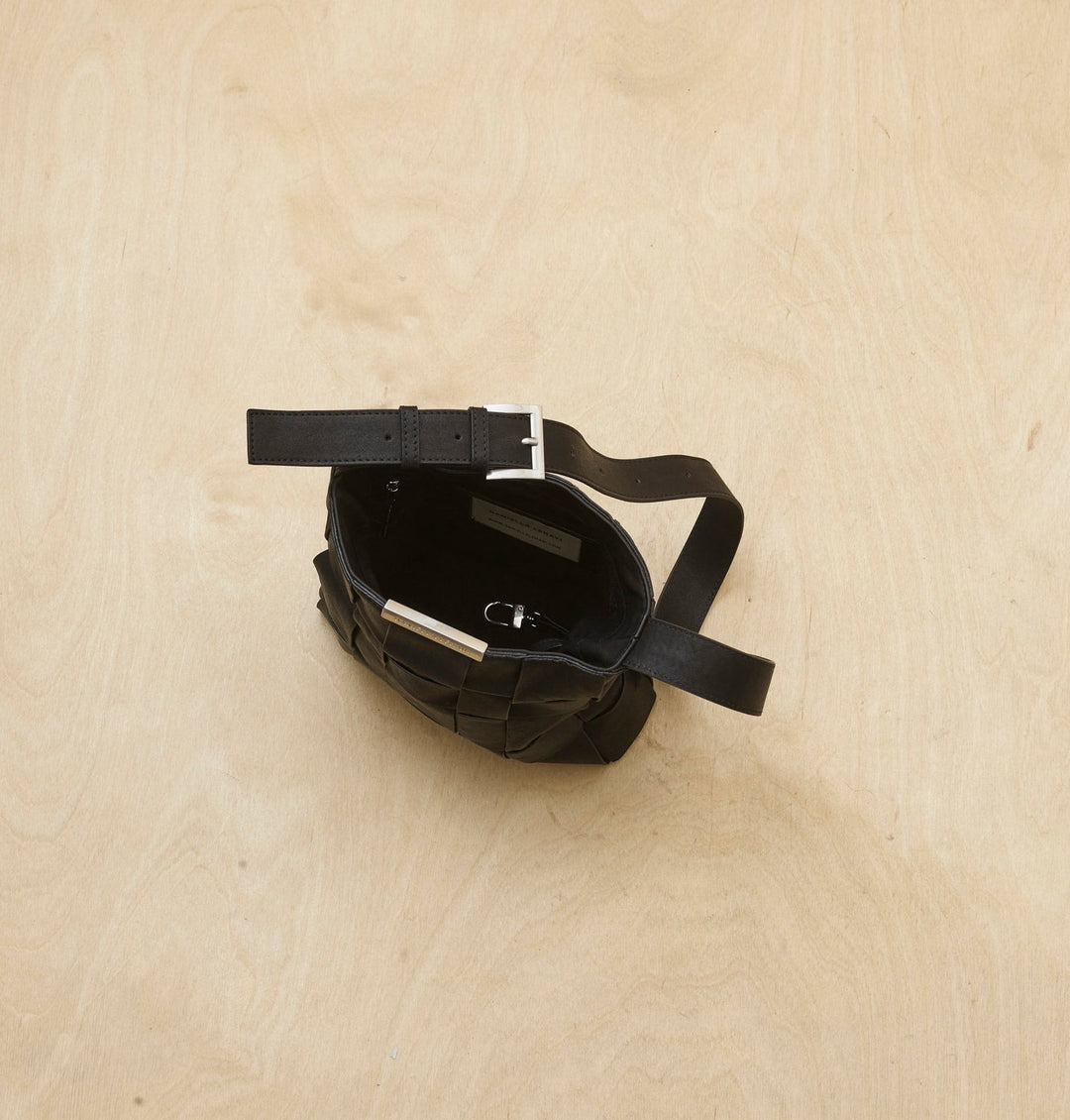 Daniella Lehavi Philly Small Hobo Bag in Black available at Barbara Katz