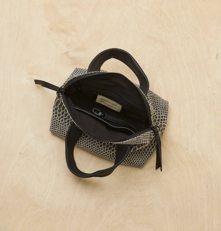 Daniella Lehavi Malika Medium Satchel Bag in Ice available at Barbara Katz