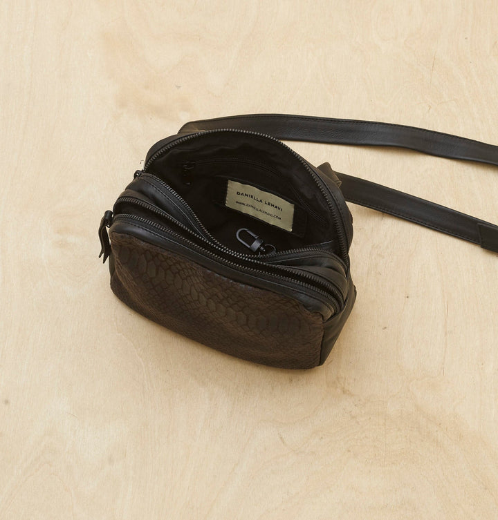 Daniella Lehavi Louise Soft Bag in Cocoa available at Barbara Katz