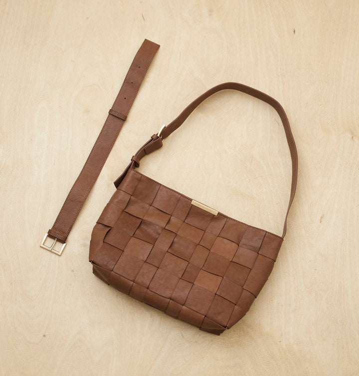 Daniella Lehavi Philly Tote Bag in Hazelnut available at Barbara Katz