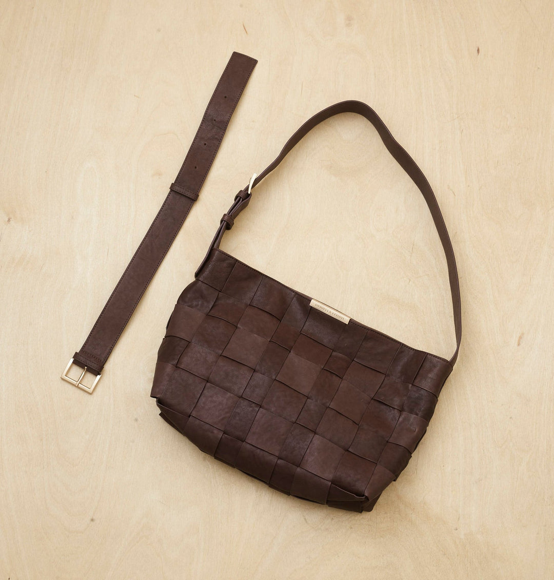 Daniella Lehavi Philly Tote Bag in Espresso available at Barbara Katz