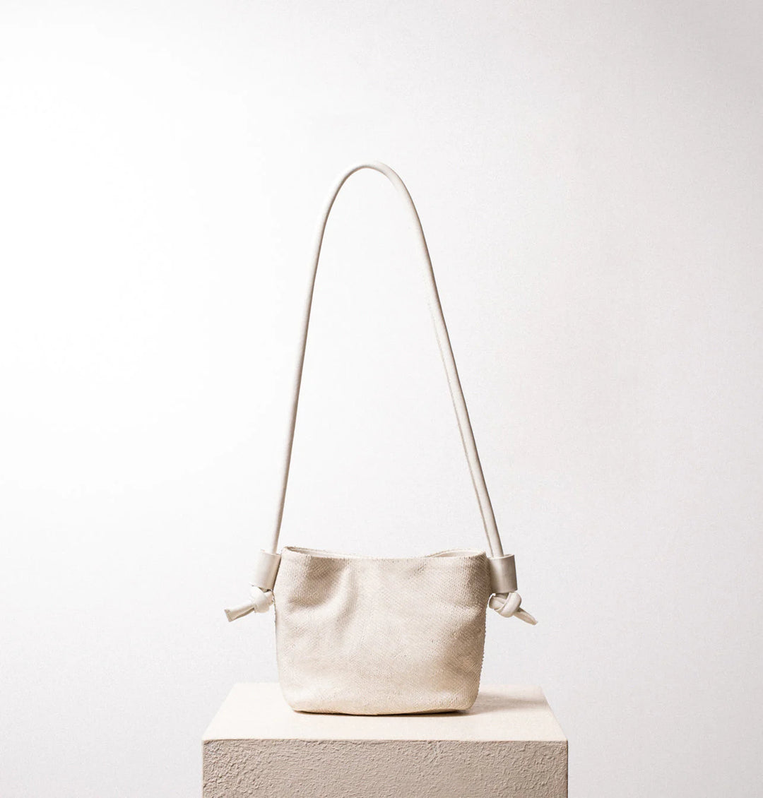 Daniella Lehavi Colorado Hobo Small Bag - White Scales