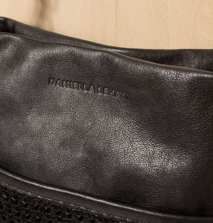 Daniella Lehavi Alba Leather Bag in Black available at Barbara Katz
