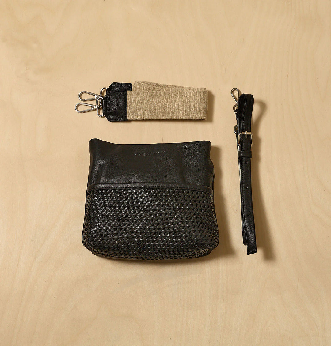 Daniella Lehavi Alba Shoulder Bag in Black available at Barbara Katz