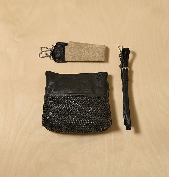 Daniella Lehavi Alba Shoulder Bag in Black available at Barbara Katz