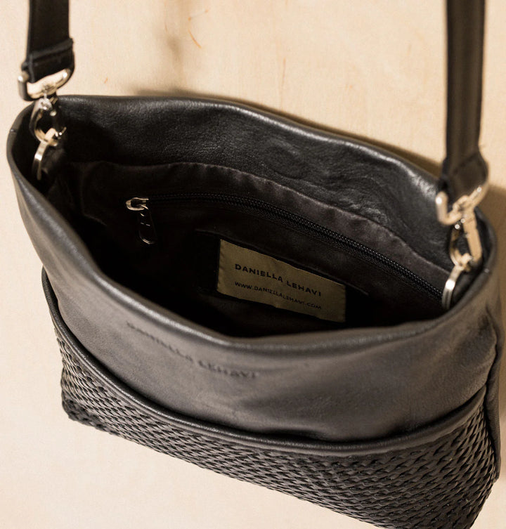 Daniella Lehavi Alba Shoulder Bag in Black available at Barbara Katz