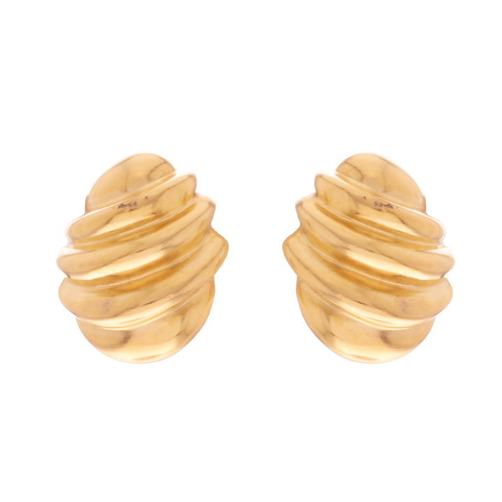 Ben Amun Mar Earrings in Gold available at Barbara Katz