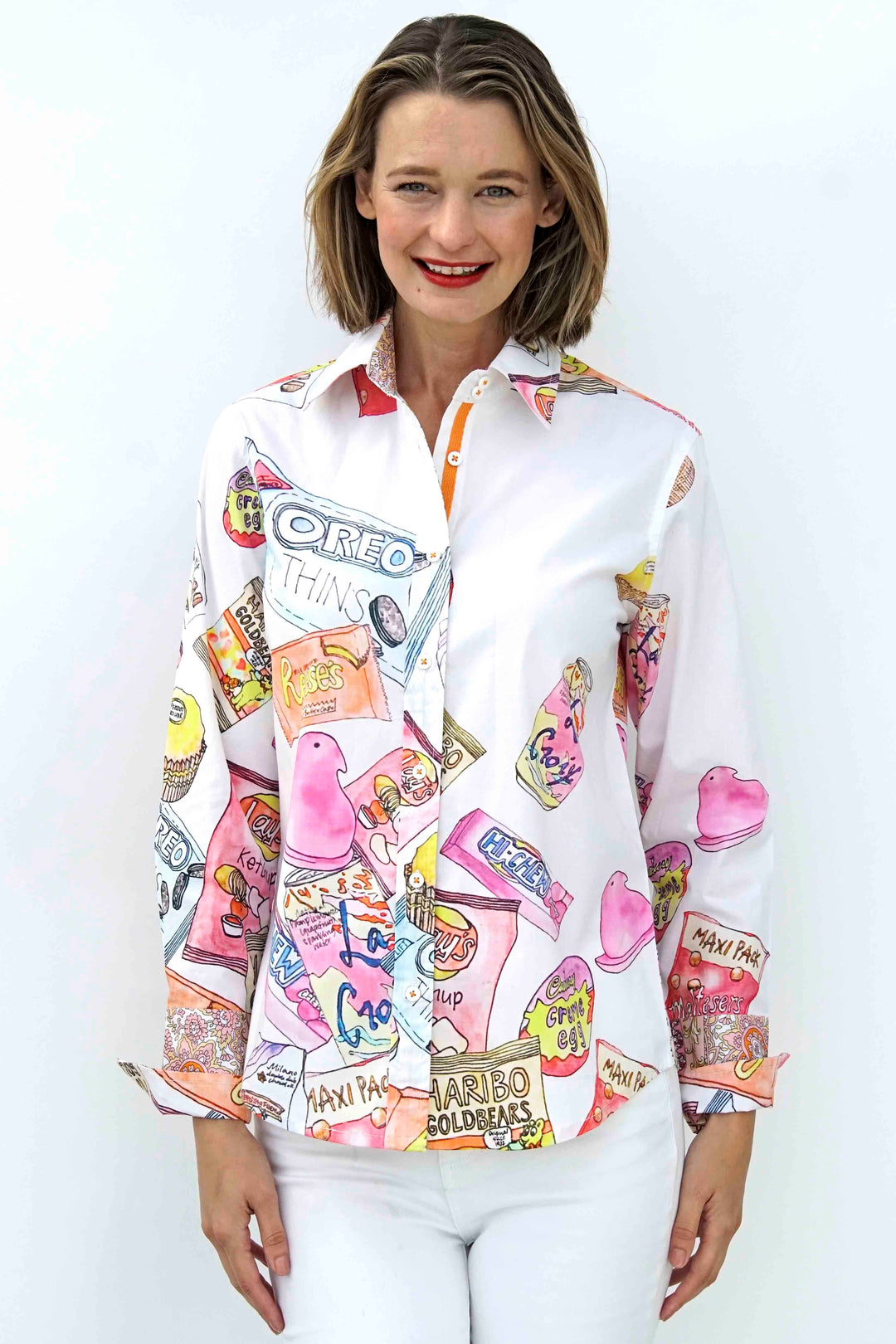 Dizzy-Lizzie Rome Long Sleeve Shirt - Lo Cal Print