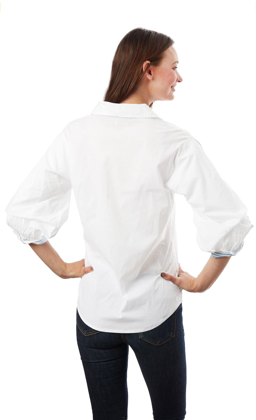 Milano Puff Sleeve Top - White