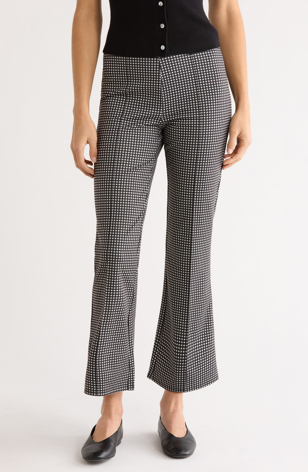 Rails Auray Pants in Black Gingham available at Barbara Katz