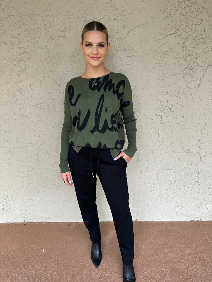 Love Sweater - Moss