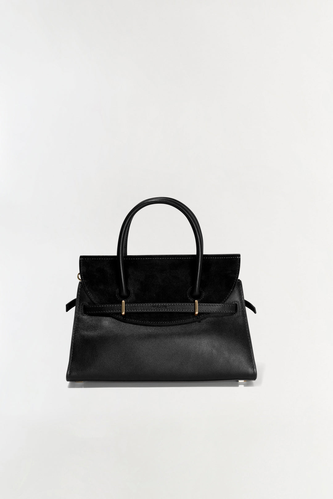 Simkhai River Small Suede Top Handle Bag in Black available at Barbara Katz