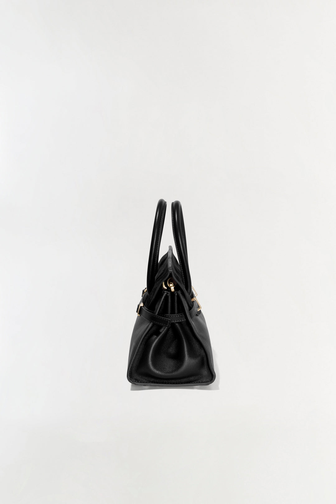 Simkhai River Small Suede Top Handle Bag in Black available at Barbara Katz