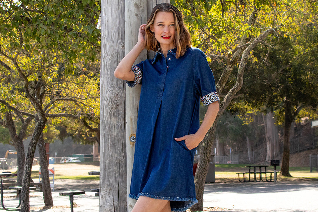 Hyannis Dress Denim L
