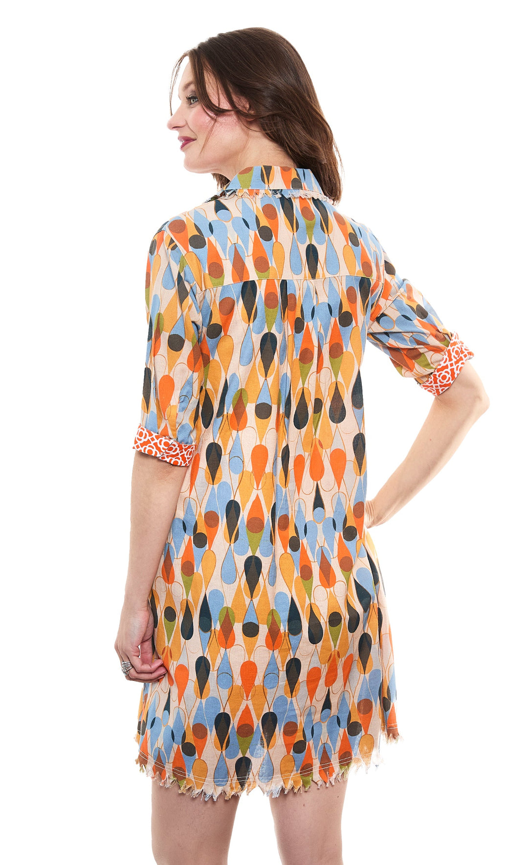 DIzzy-Lizzie Chatham Dress in Teardrop Print available at Barbara Katz
