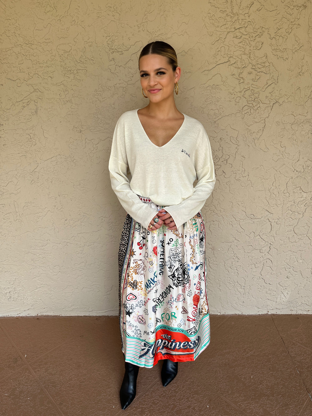 ME369 Vanessa Midi Skirt