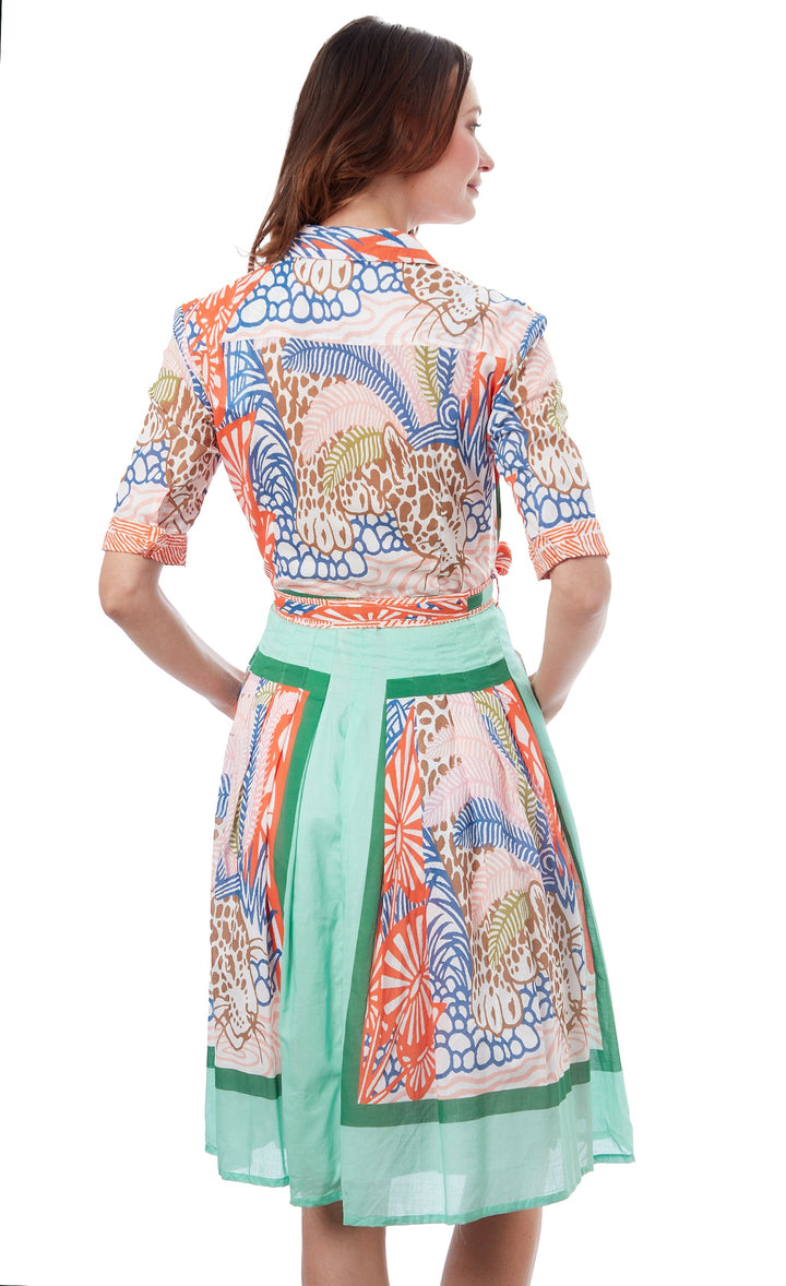 Dizzy-Lizzie Mrs Maisel Dress - Hidden Cheetahs Print available at Barbara Katz