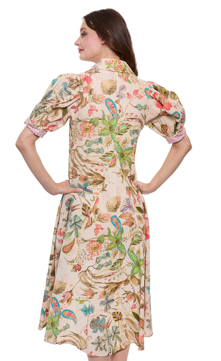 Dizzy-Lizzie Montauk Dress in Floral Print available at Barbara Katz