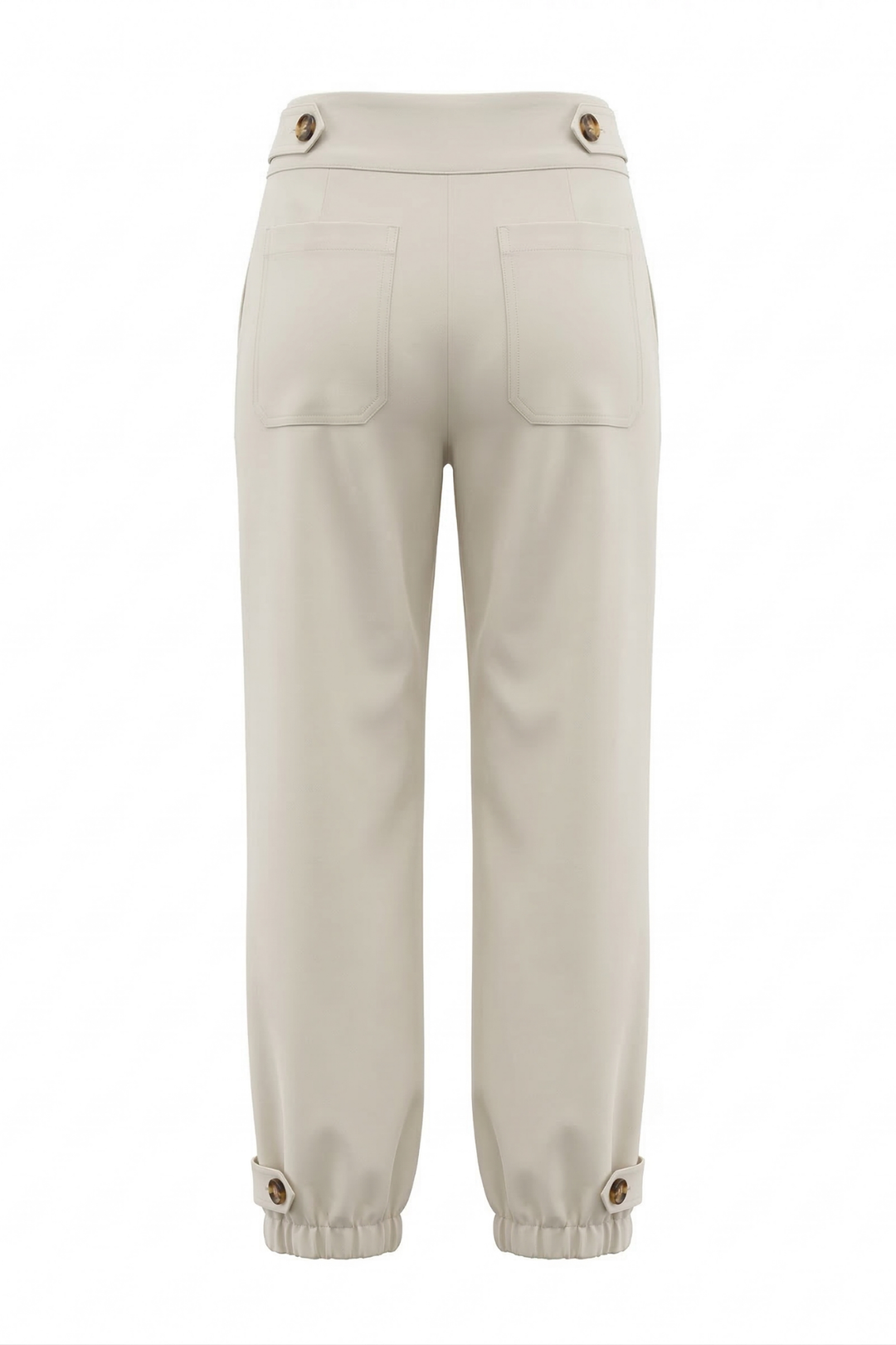 Adroit Atelier Chad Pant With Supply Pockets At Front in Elephant available at Barbara Katz