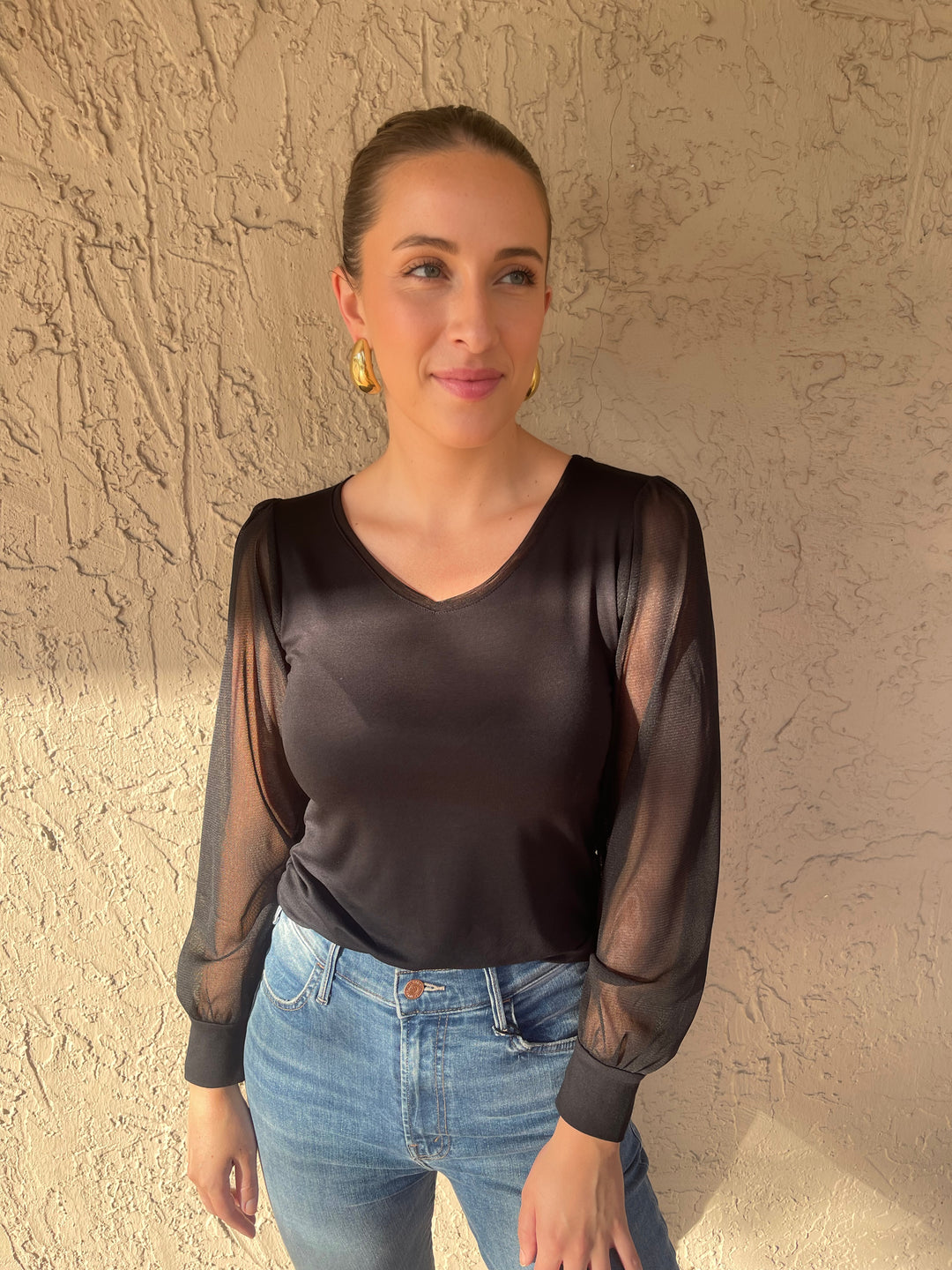 Mesh Top - Black