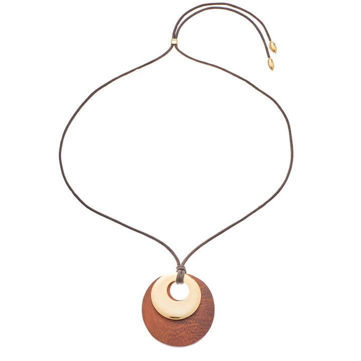 Ben Amun Sloane Necklace in Gold available at Barbara Katz