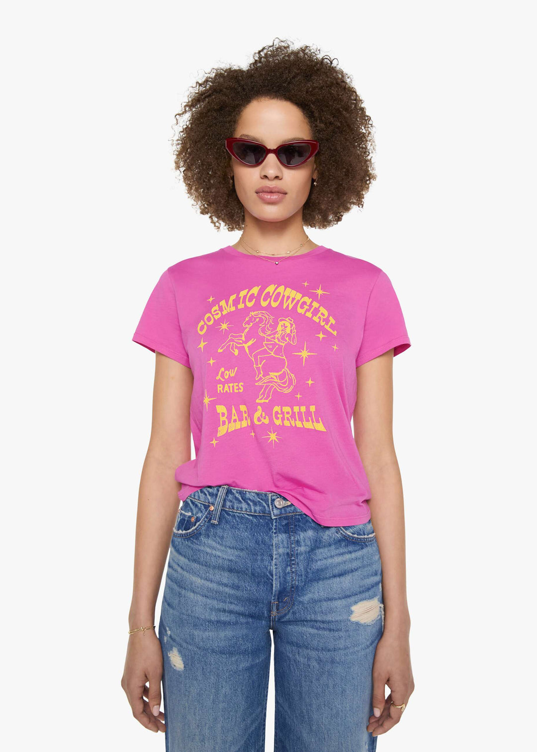 Mother The Lil Goodie Goodie Top - Cosmic Cowgirl Bar &amp; Grill available at Barbara Katz