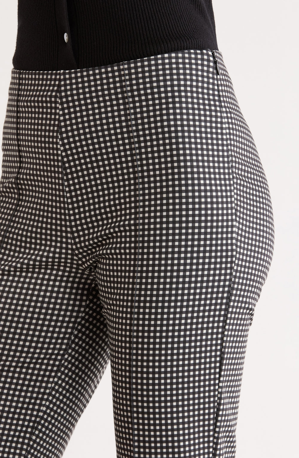 Rails Auray Pants in Black Gingham available at Barbara Katz