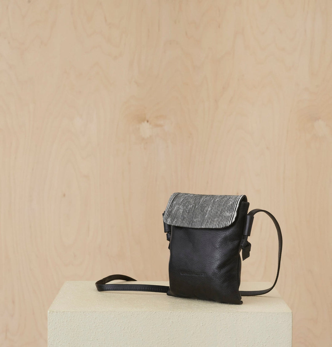 Daniella Lehavi Ariella Pocket in Black &amp; White Stripes available at Barbara Katz
