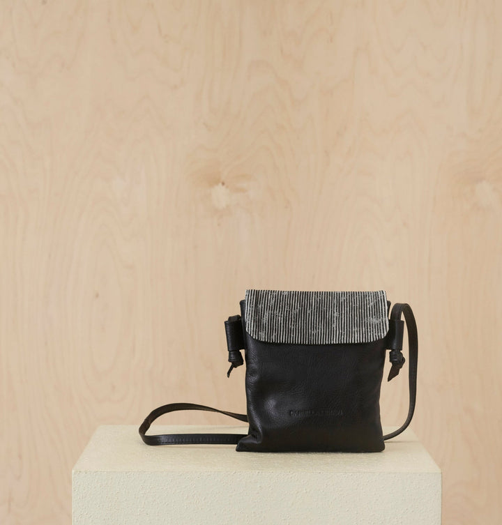 Daniella Lehavi Ariella Pocket in Black &amp; White Stripes available at Barbara Katz