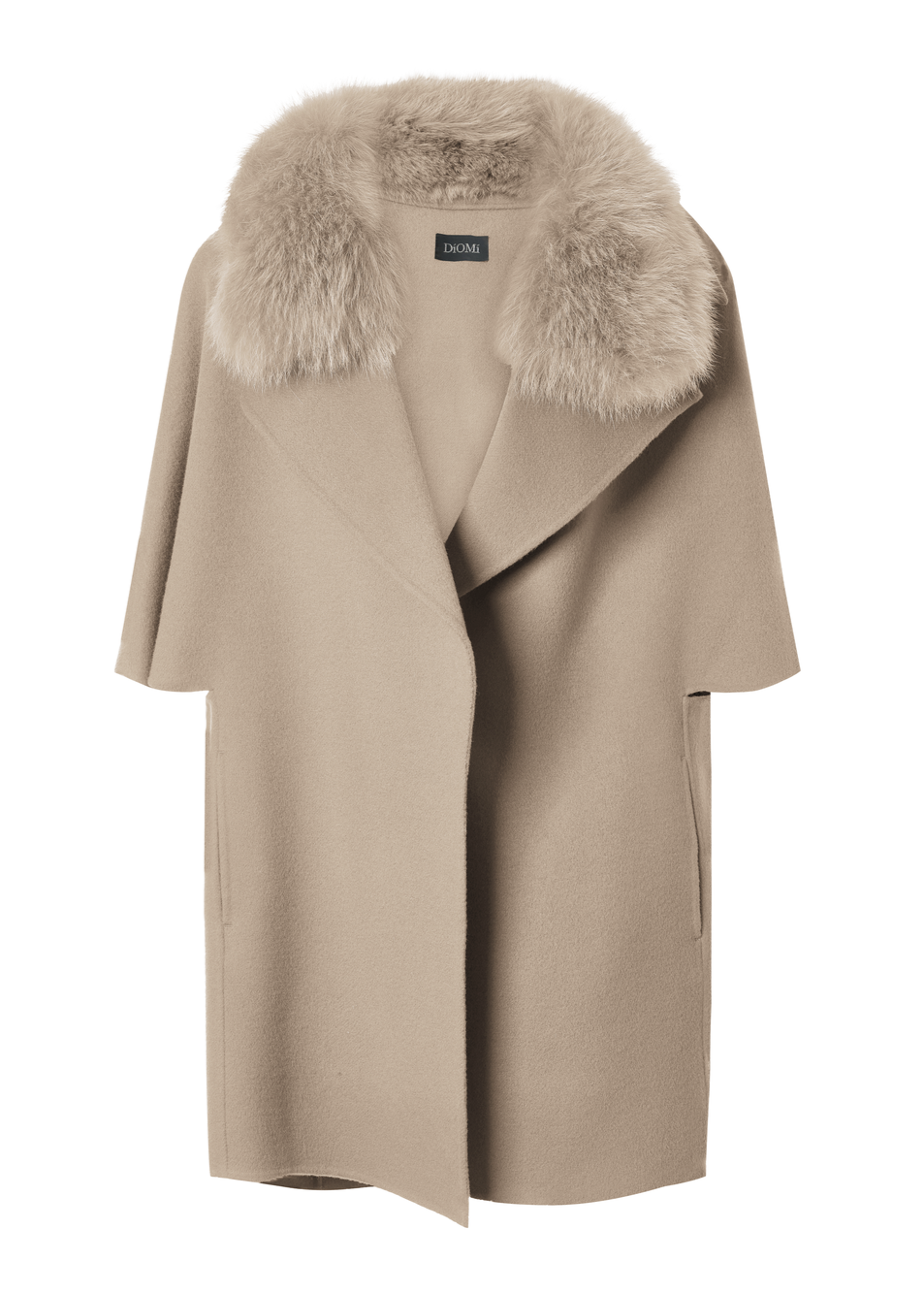 Diomi Short Sleeve Jacket in Irish Cream available at Barbara Katz