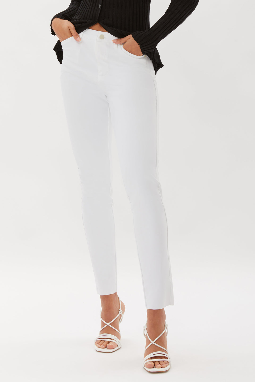 Palo Alto Jean Style Pant - White