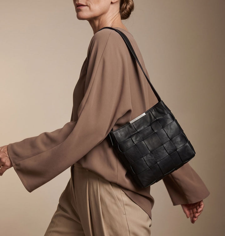 Daniella Lehavi Philly Small Hobo Bag in Black available at Barbara Katz