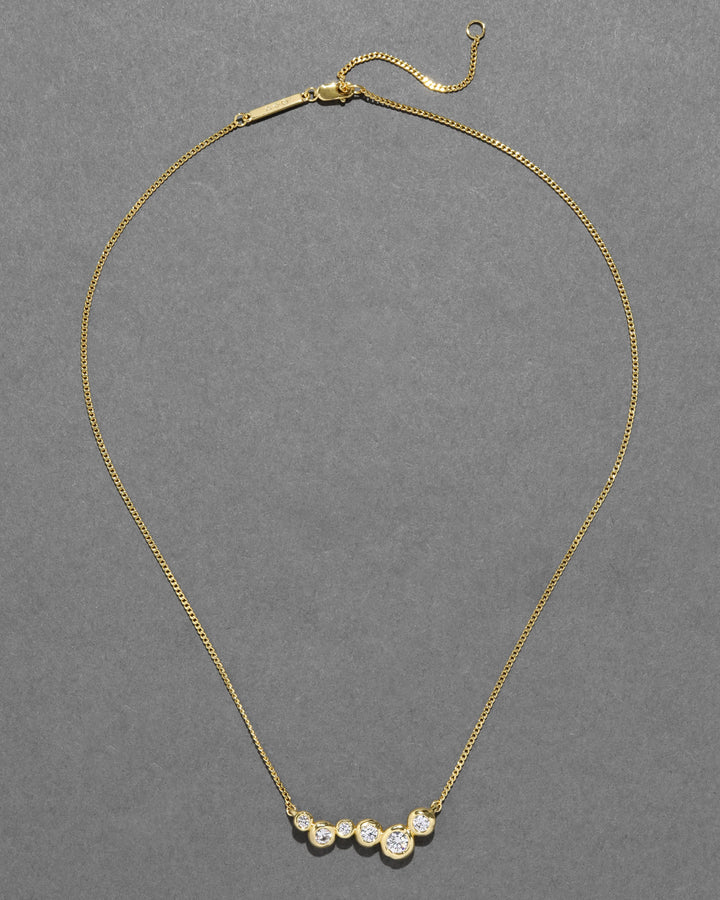 Alexis Bittar Asterales Gold CZ Constellation Necklace available at Barbara Katz