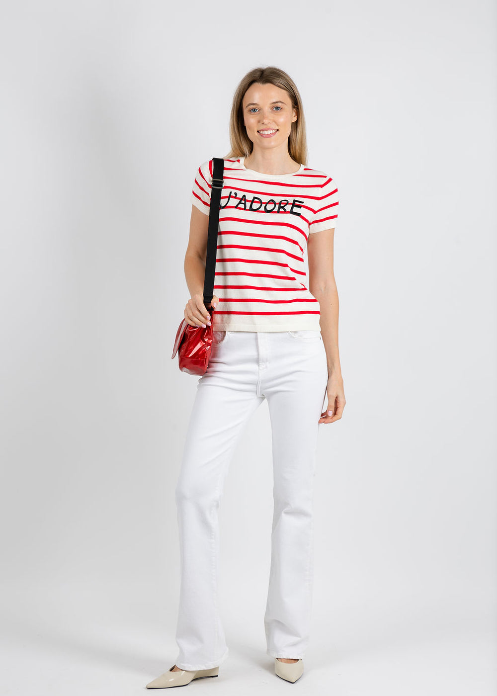BK Nicolas Tee in Parisian Stripe available at Barbara Katz