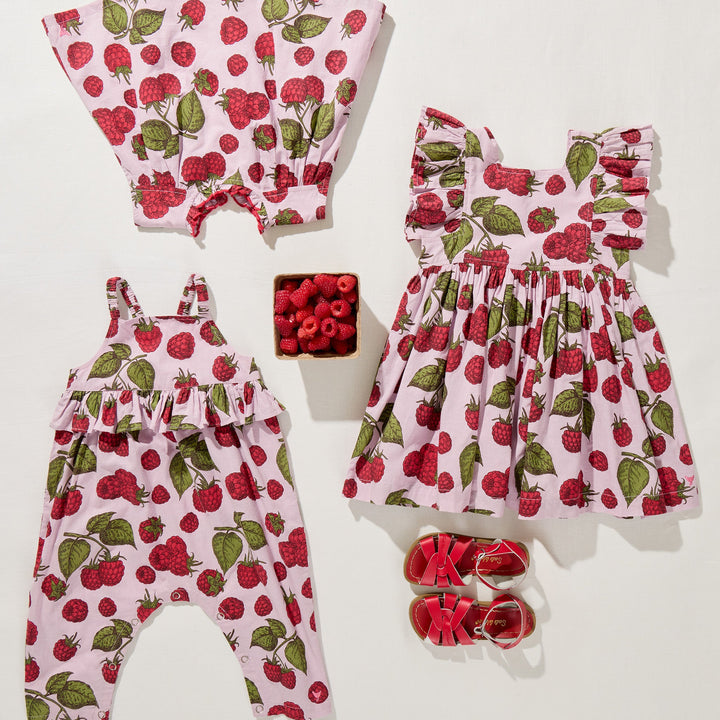 Pink Chicken Baby Girls Brianne Jumper - Lavender Raspberries available at Barbara Katz