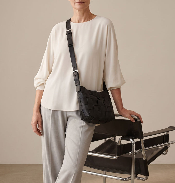 Daniella Lehavi Philly Tote Bag in Black available at Barbara Katz
